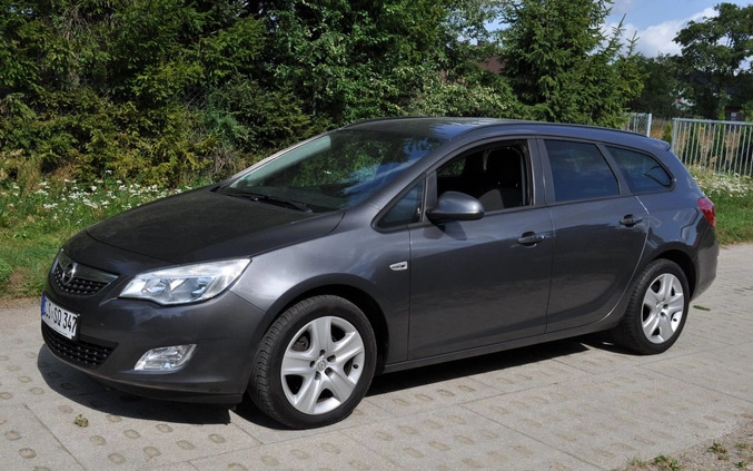 Opel Astra cena 21900 przebieg: 279000, rok produkcji 2011 z Sieradz małe 172